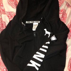 black PINK zip up